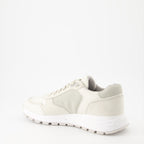 Sneakers Nubuck and nylon sneakers Prada Beige Man