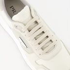 Sneakers Nubuck and nylon sneakers Prada Beige Man