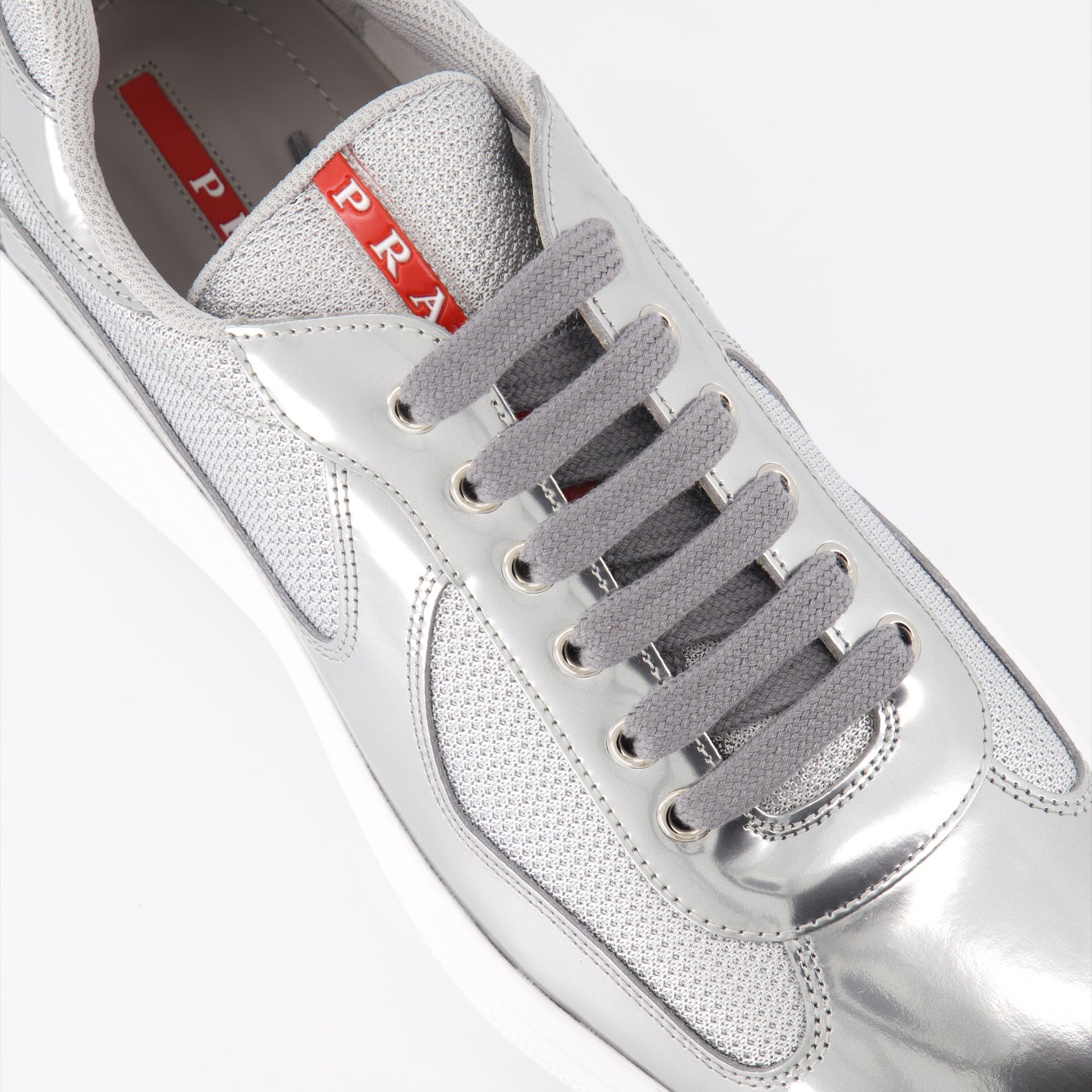 Sneakers America's Cup sneakers Prada Silver Man