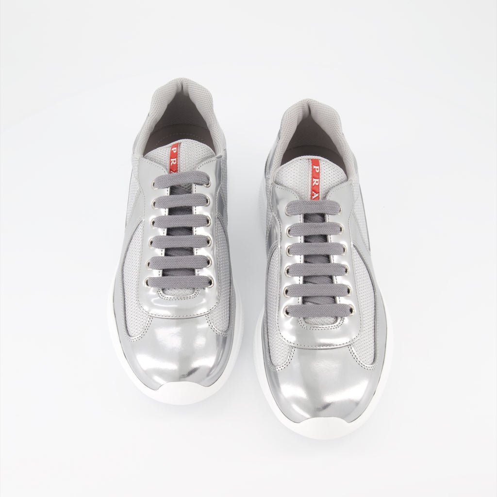 Sneakers America's Cup sneakers Prada Silver Man