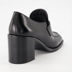Mocassins Mocassins à talon Prada Noir Femme