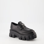 Loafers Monolith Loafers Prada Black Women