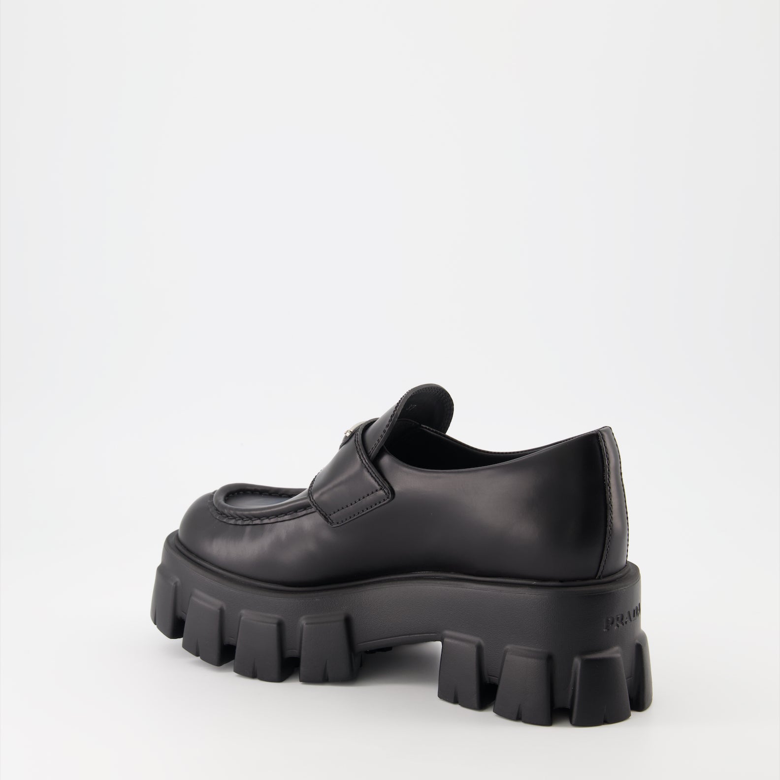 Loafers Monolith Loafers Prada Black Women