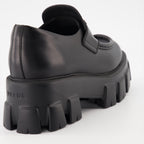 Loafers Monolith Loafers Prada Black Women