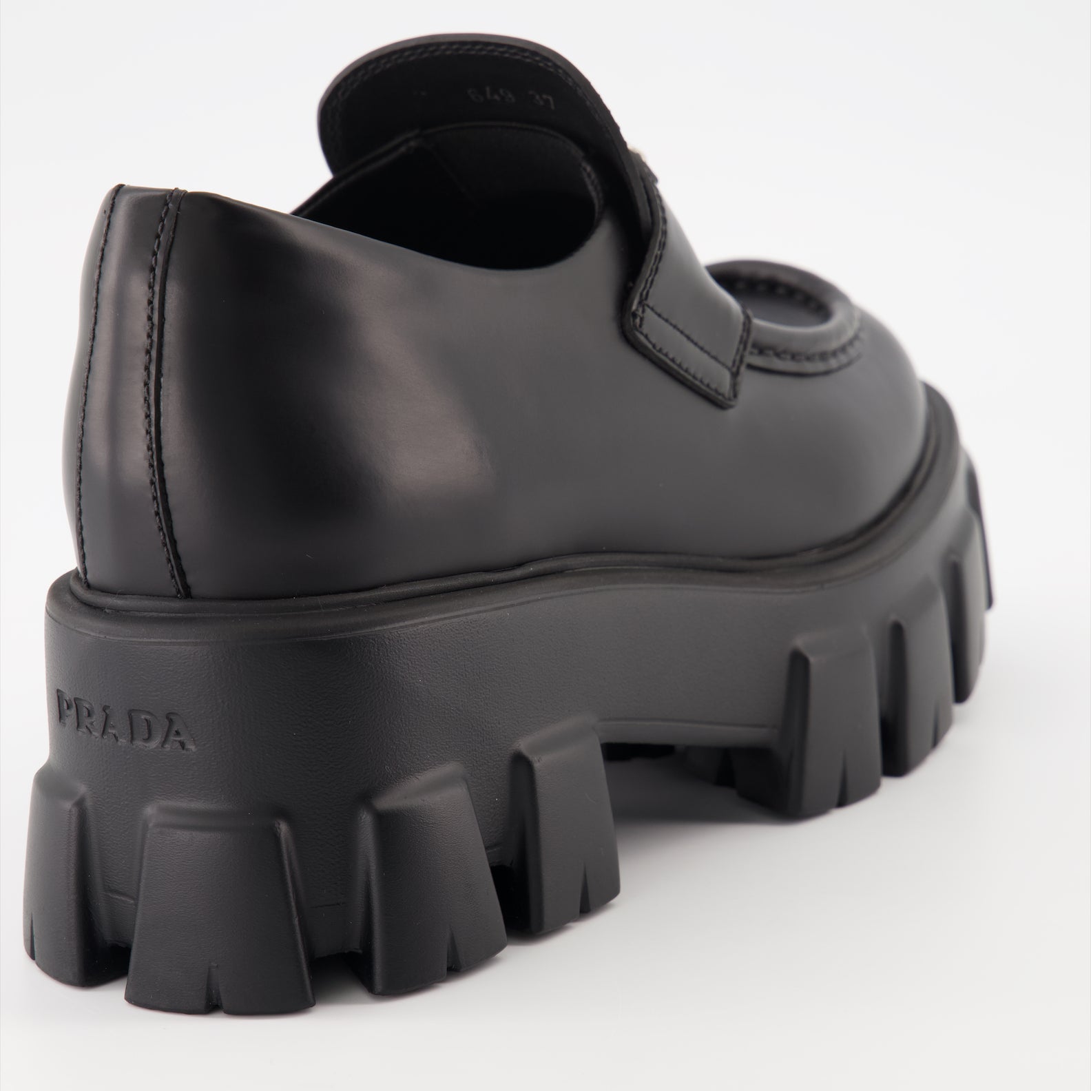 Loafers Monolith Loafers Prada Black Women