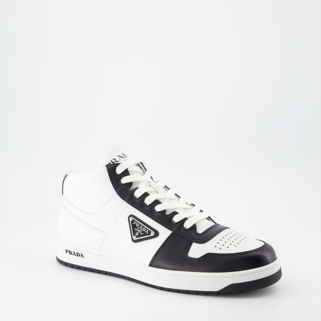 Sneaker Baskets Downtown Prada Weiß Homme