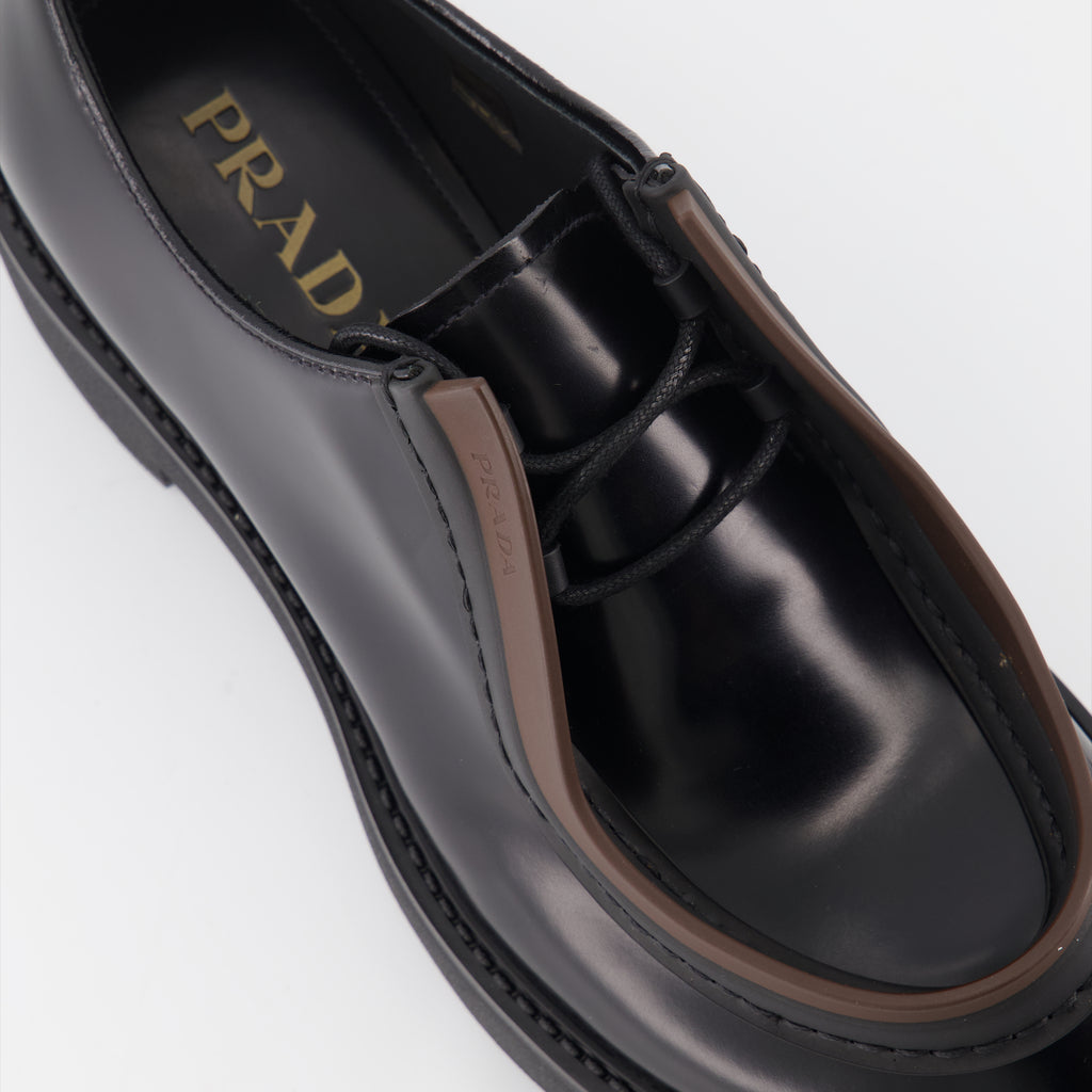 Formal shoes Diapason lace-up shoes Prada Black Man
