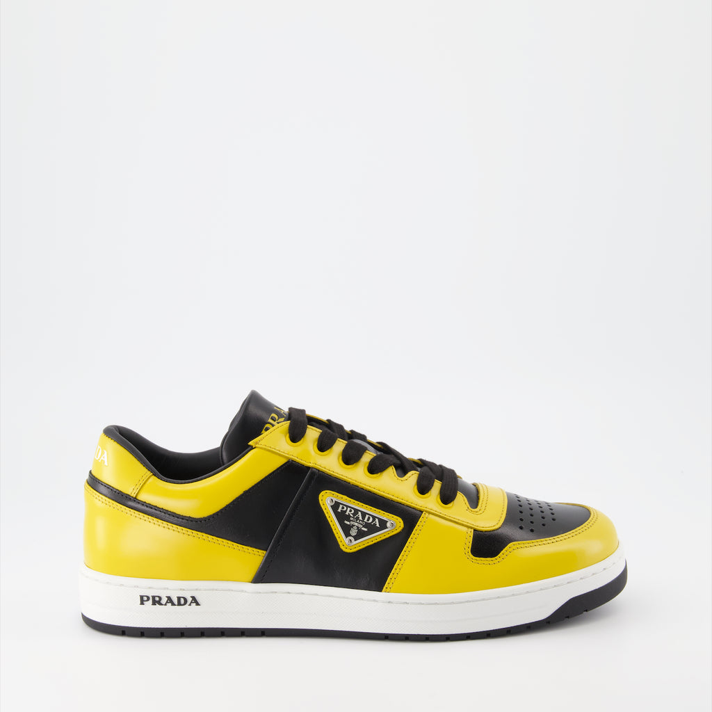 Sneaker Baskets Downtown Prada Schwarz Homme