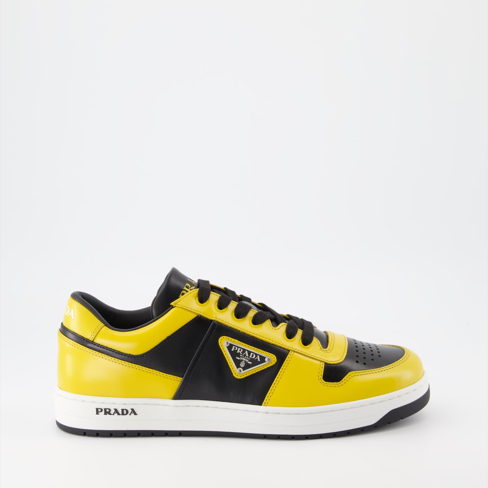 Sneaker Baskets Downtown Prada Schwarz Homme