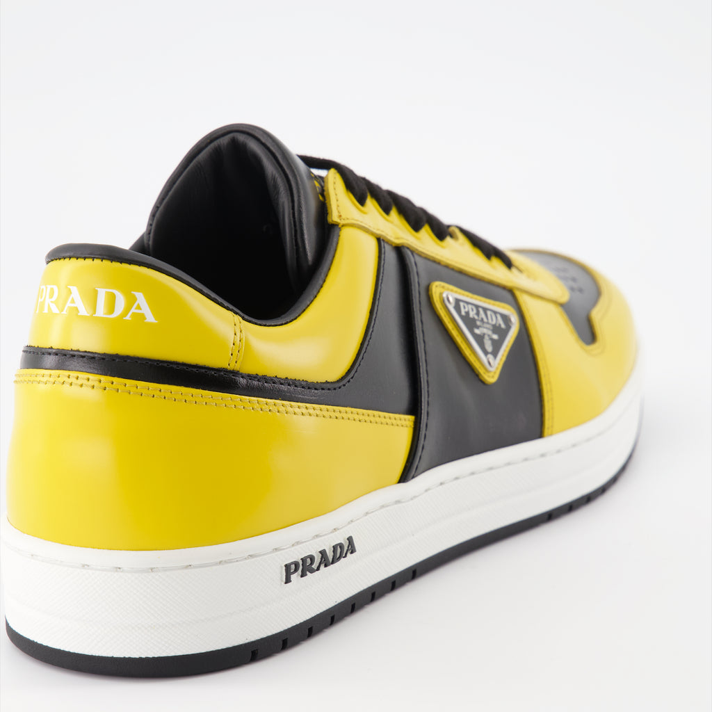 Sneaker Baskets Downtown Prada Schwarz Homme