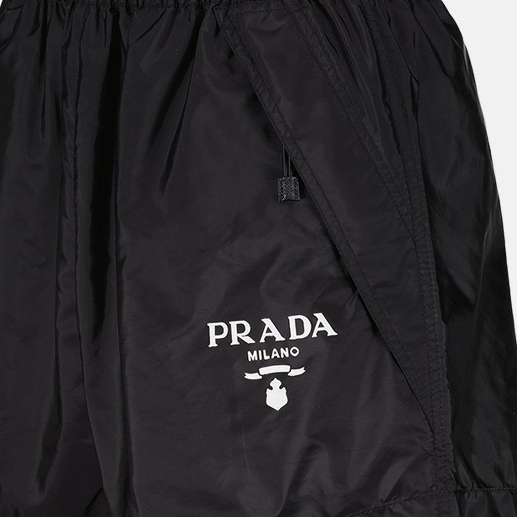 Shorts Nylon shorts Prada Black Women
