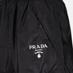 Shorts Nylon shorts Prada Black Women