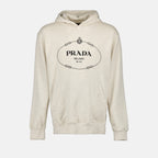 スウェットシャツ パーカー Prada ベージュ 男
