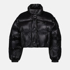 Casacos Doudoune courte en Re-Nylon Prada Preto Femme