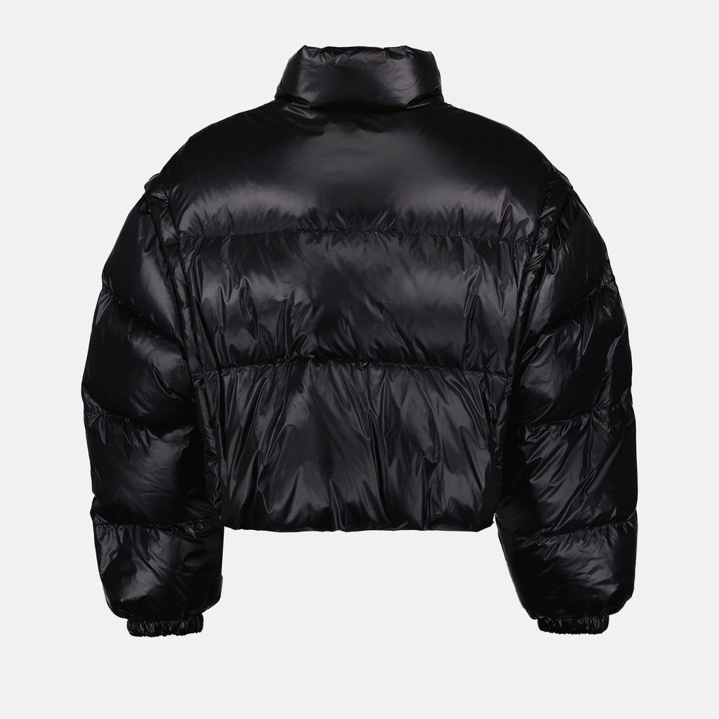 Casacos Doudoune courte en Re-Nylon Prada Preto Femme