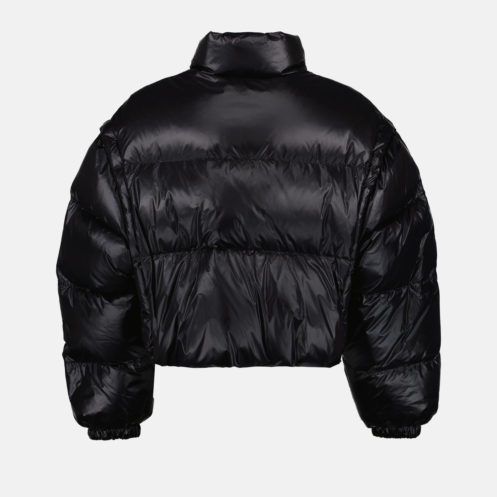 Casacos Doudoune courte en Re-Nylon Prada Preto Femme