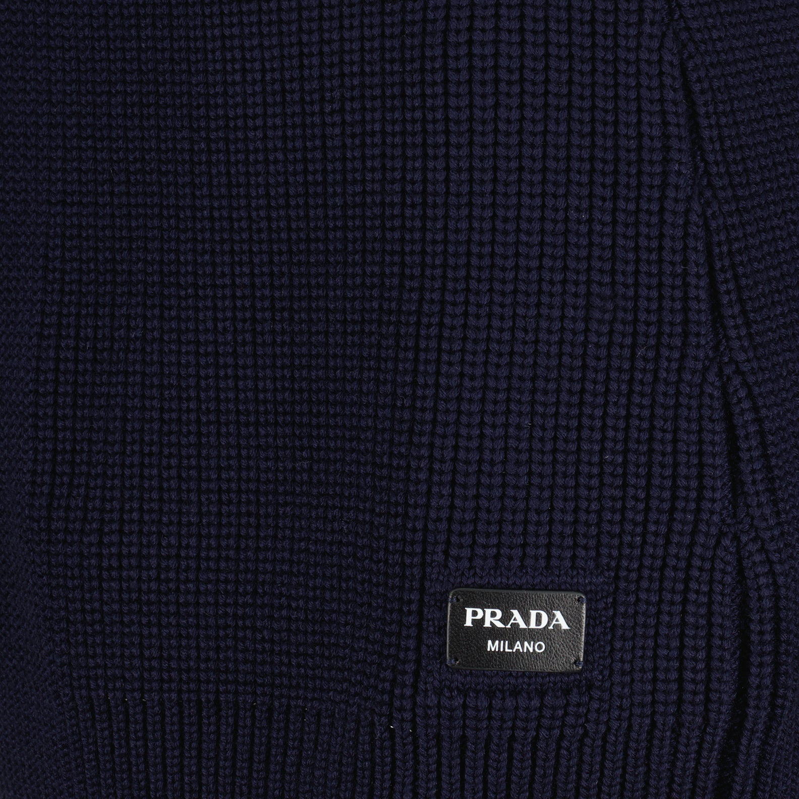 Röcke Jupe en laine Prada Dunkelblau Femme