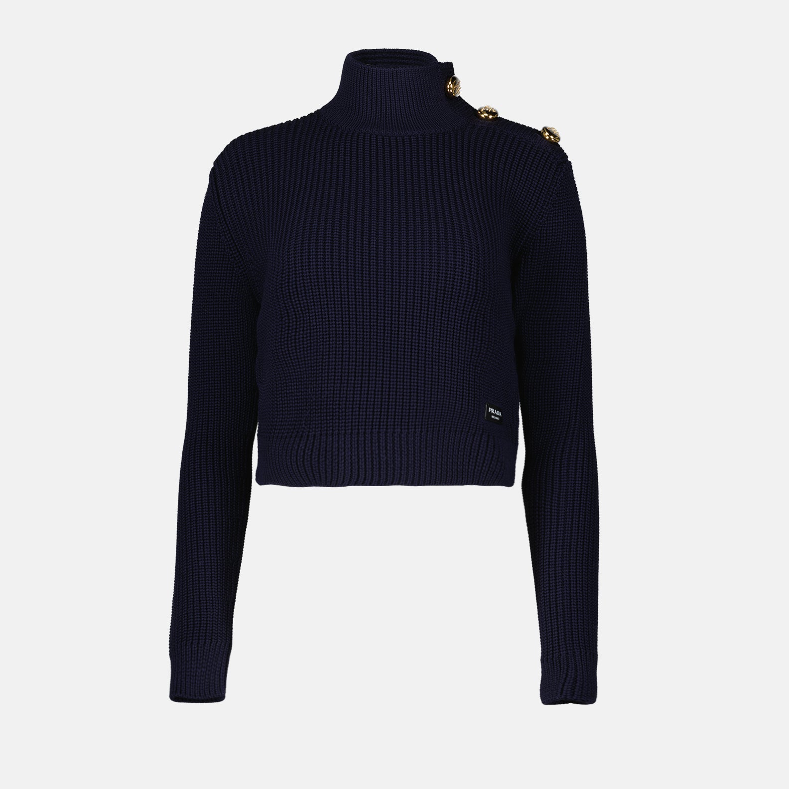 Knitwear Woolen sweater Prada Dark blue Women