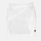 Röcke Jupe courte en jersey Prada Weiß Femme