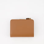 Kleine lederwaren Portefeuille Saffiano Prada Braun Femme