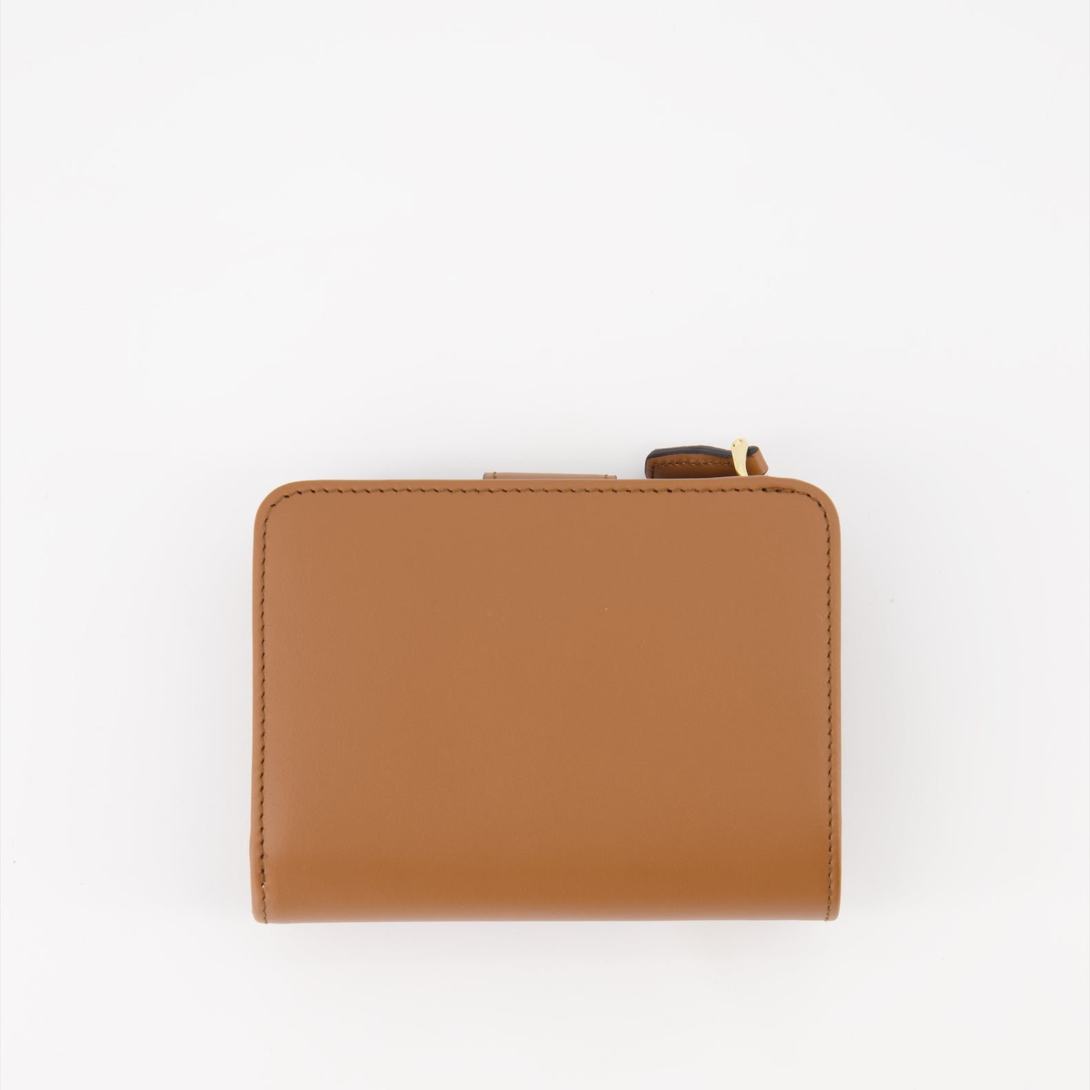 Kleine lederwaren Portefeuille Saffiano Prada Braun Femme