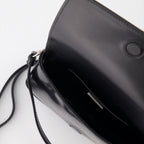 Crossbody bags Leather shoulder bag Prada Black Man