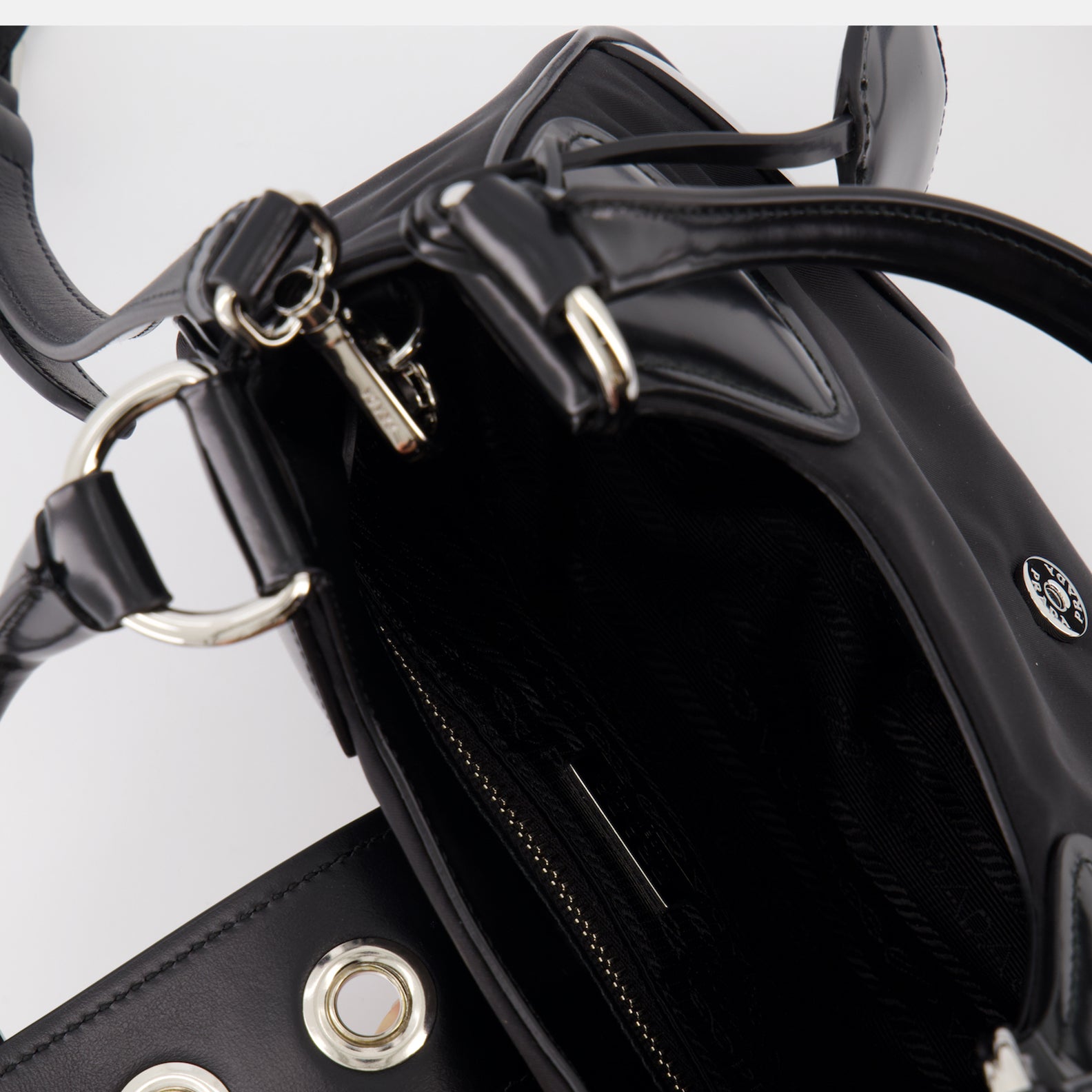 Borse a mano e a spalla Sac Prada Moon Prada Nero Femme