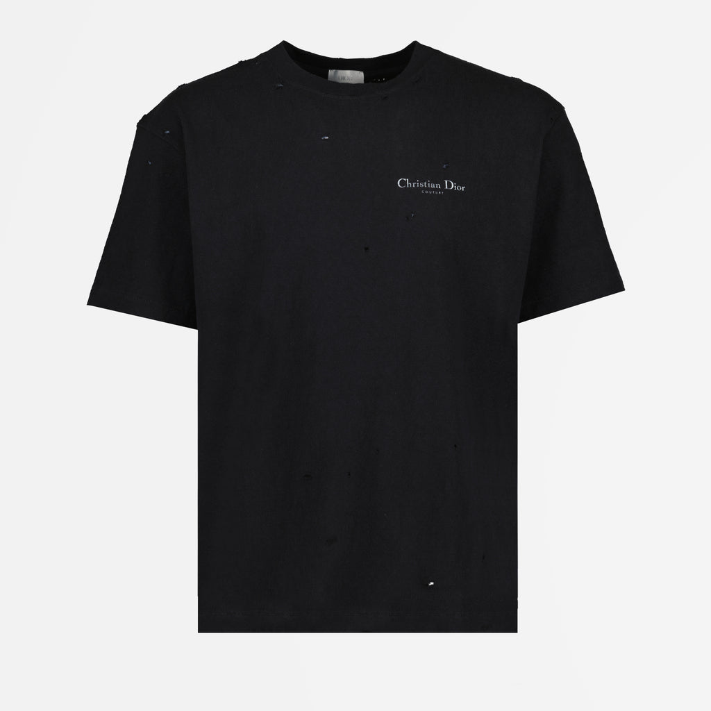 티셔츠 T-shirt Couture Dior 검은색 Homme