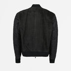 Giacche Blouson Varsity Dior Nero Homme