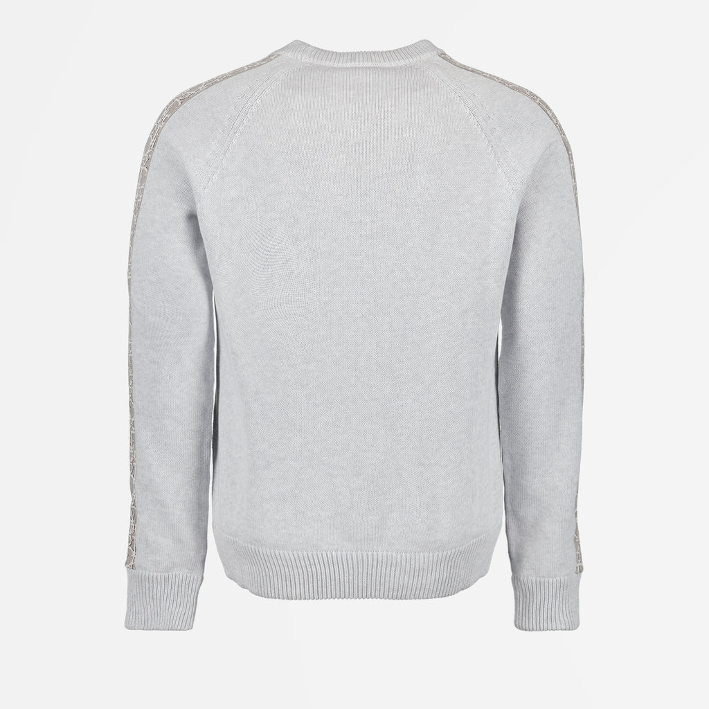 Strickwaren Pull Oblique Dior Grau Homme