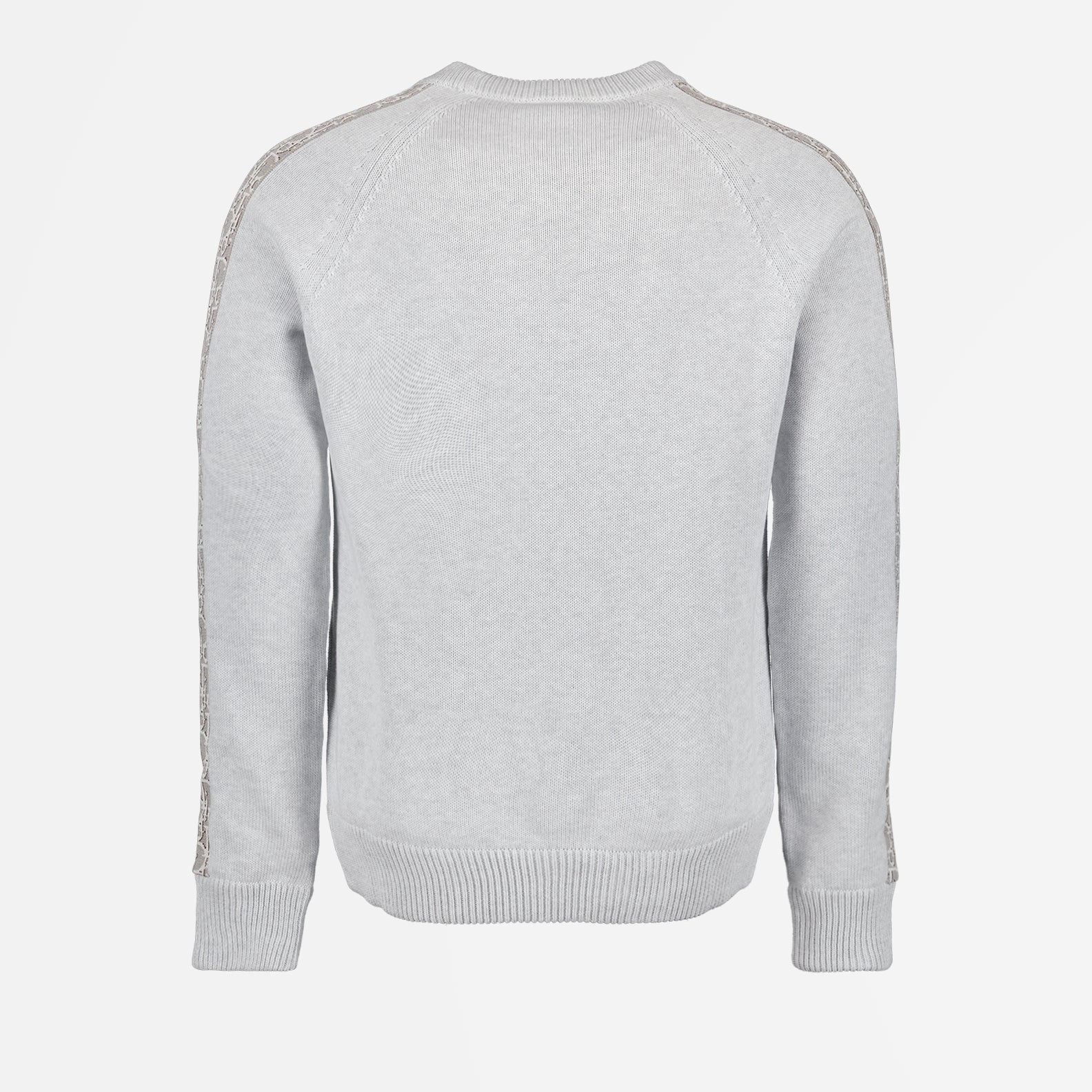Strickwaren Pull Oblique Dior Grau Homme