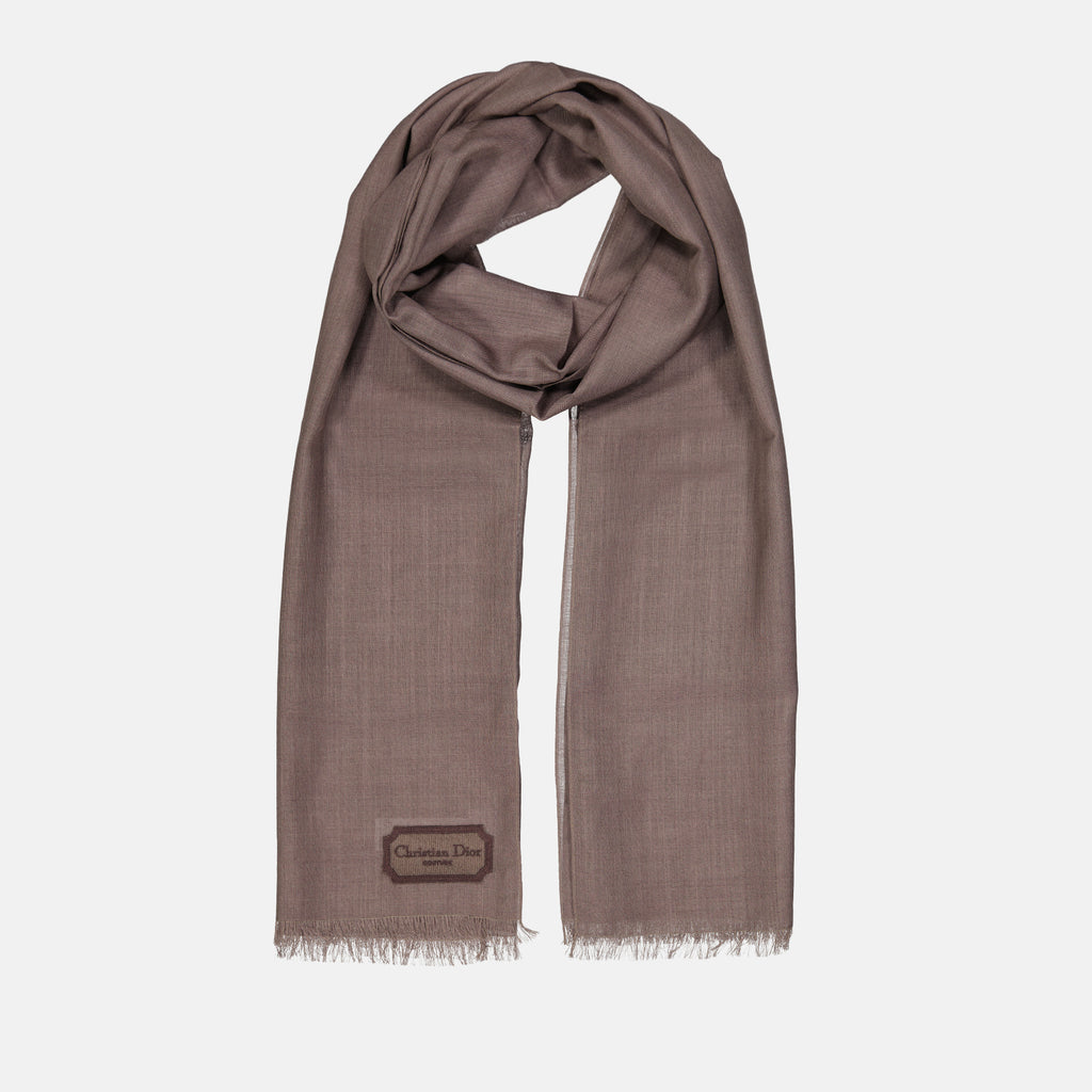 Écharpes, foulards et gants Foulard Christian Dior Couture Dior Marron Homme