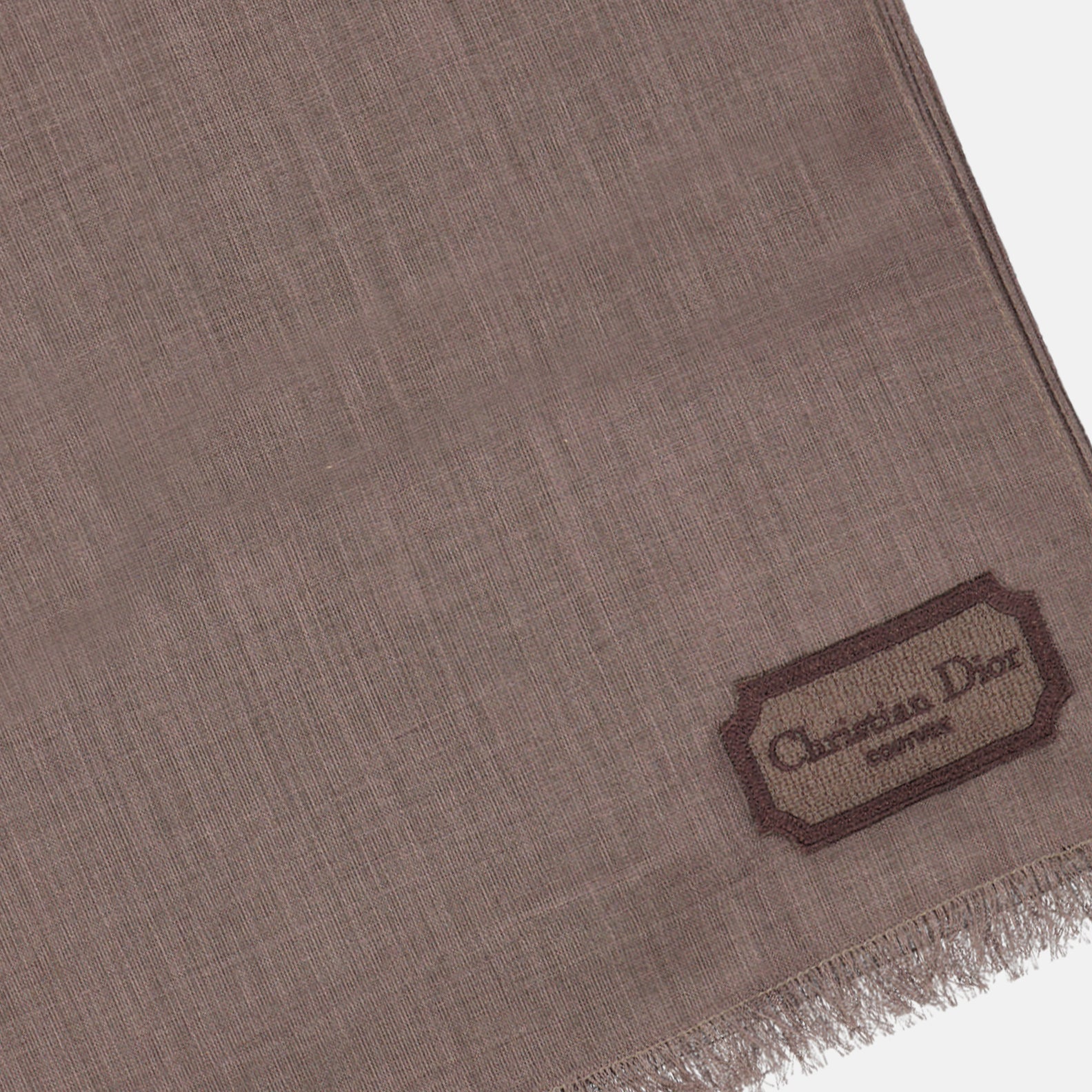 Écharpes, foulards et gants Foulard Christian Dior Couture Dior Marron Homme