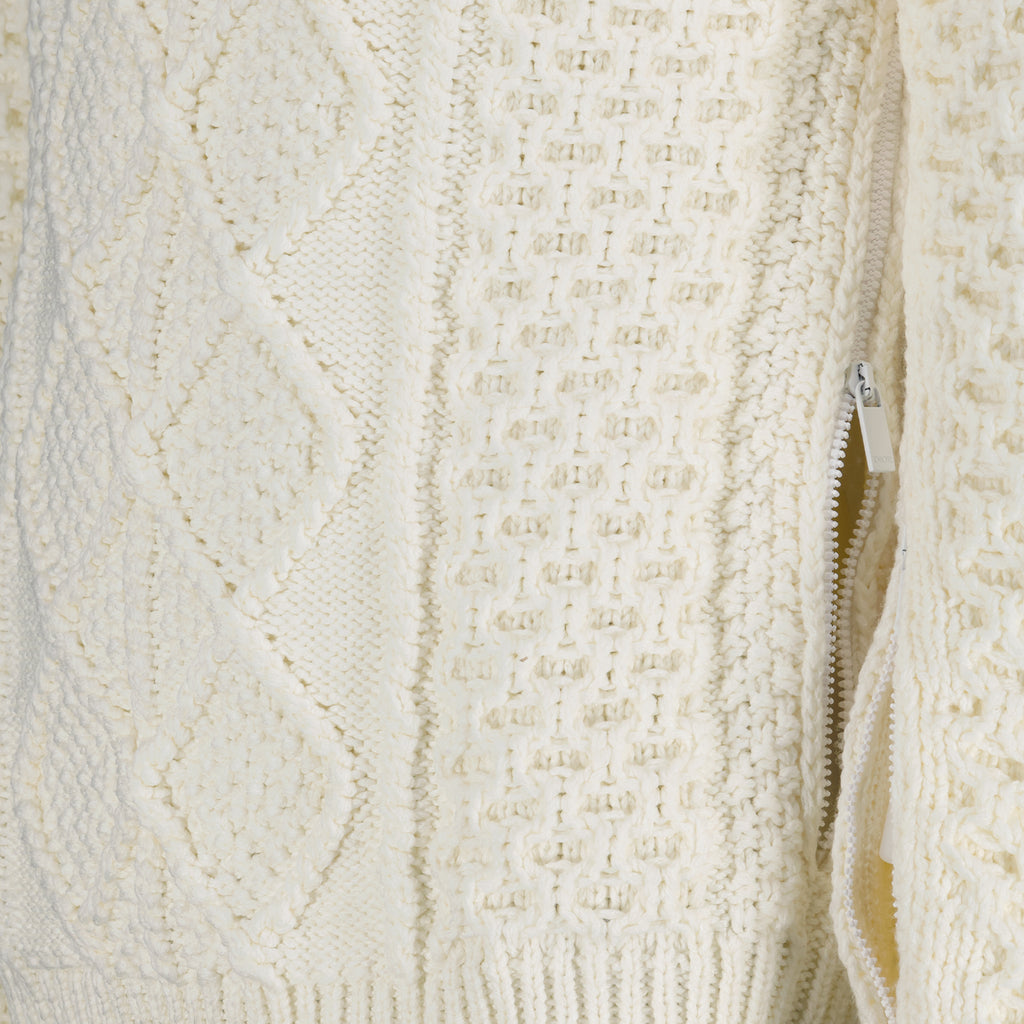 Maglieria Maglione Con Zip Dior Beige Homme