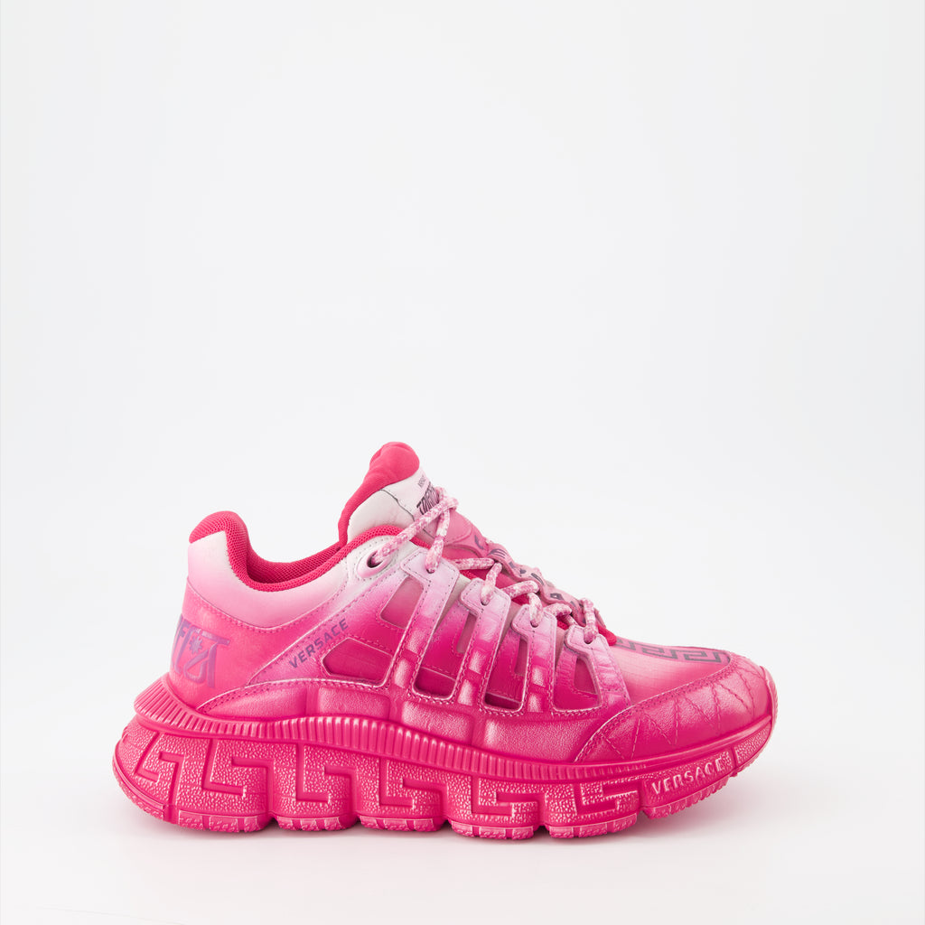 Sneaker Baskets Trigreca Versace Rosa Femme