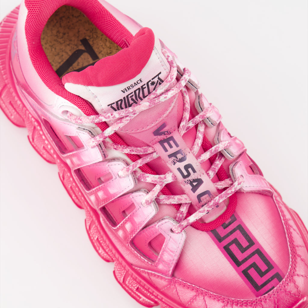 Sneaker Baskets Trigreca Versace Rosa Femme