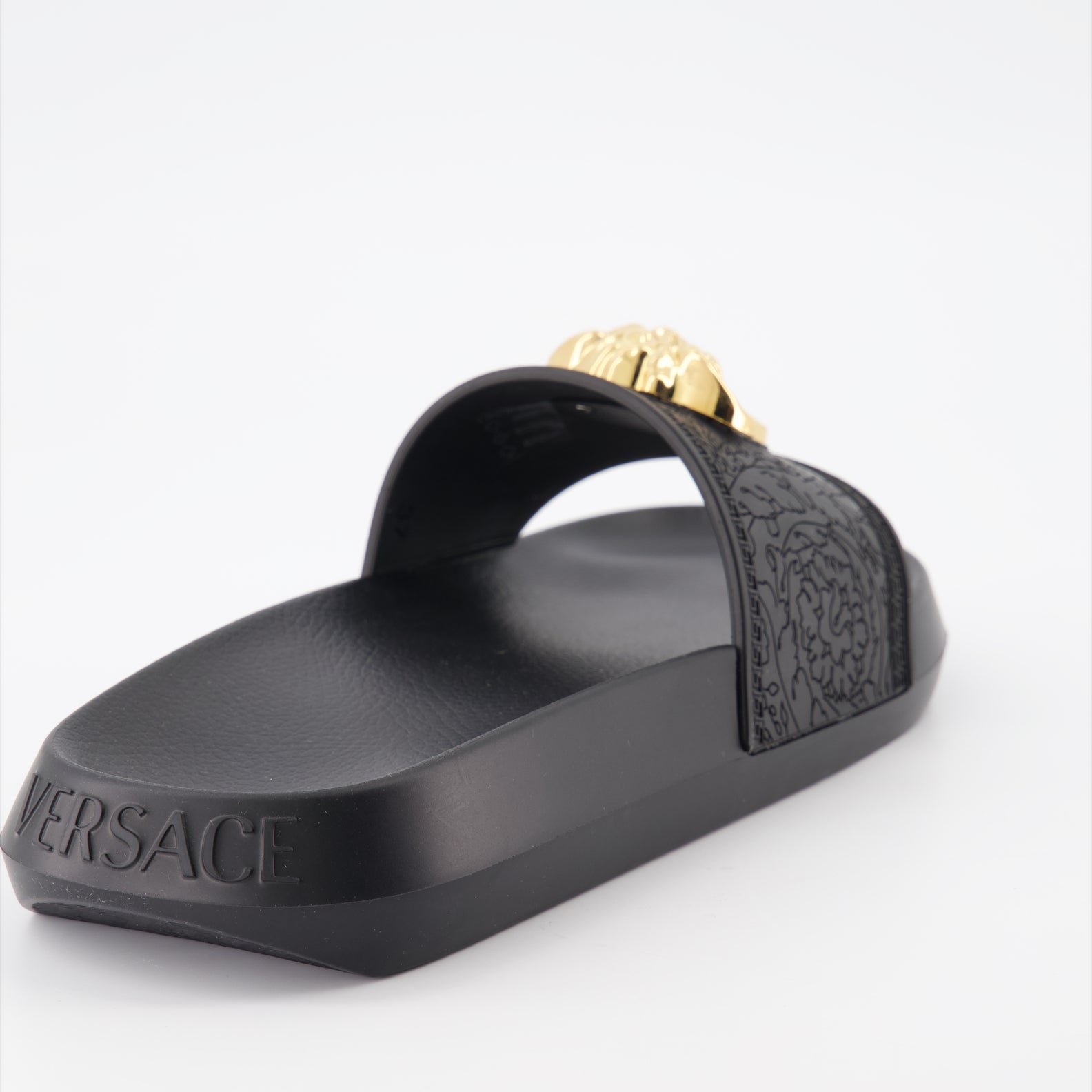 Open shoes Palazzo Slides Versace Black Women