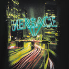 T-shirts City Lights T-shirt Versace Black Man