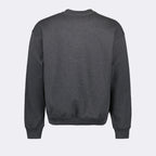 Sweatshirts Sweatshirt à logo Coccodrilo Versace Gris Homme