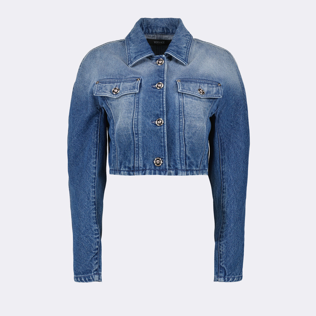 Jackets Denim Jacket Versace Blue Femme