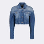 Jackets Denim Jacket Versace Blue Femme