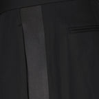 Hosen Anzughose Versace Schwarz Homme