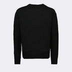 Knitwear City Lights Sweater Versace Black Man