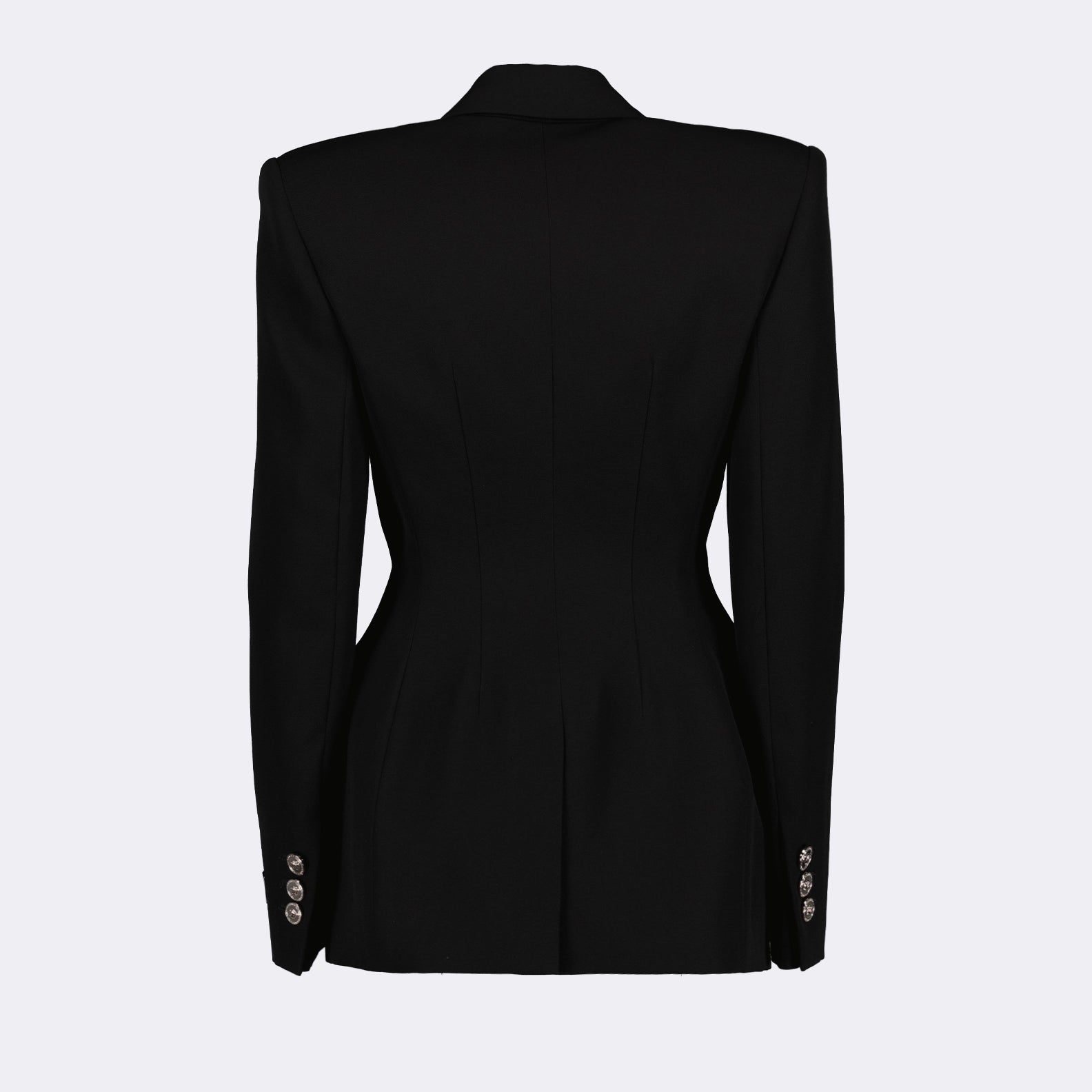 Jackets Wool Blazer Versace Black Femme