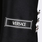 Jacken Veste crop Versace Schwarz Femme