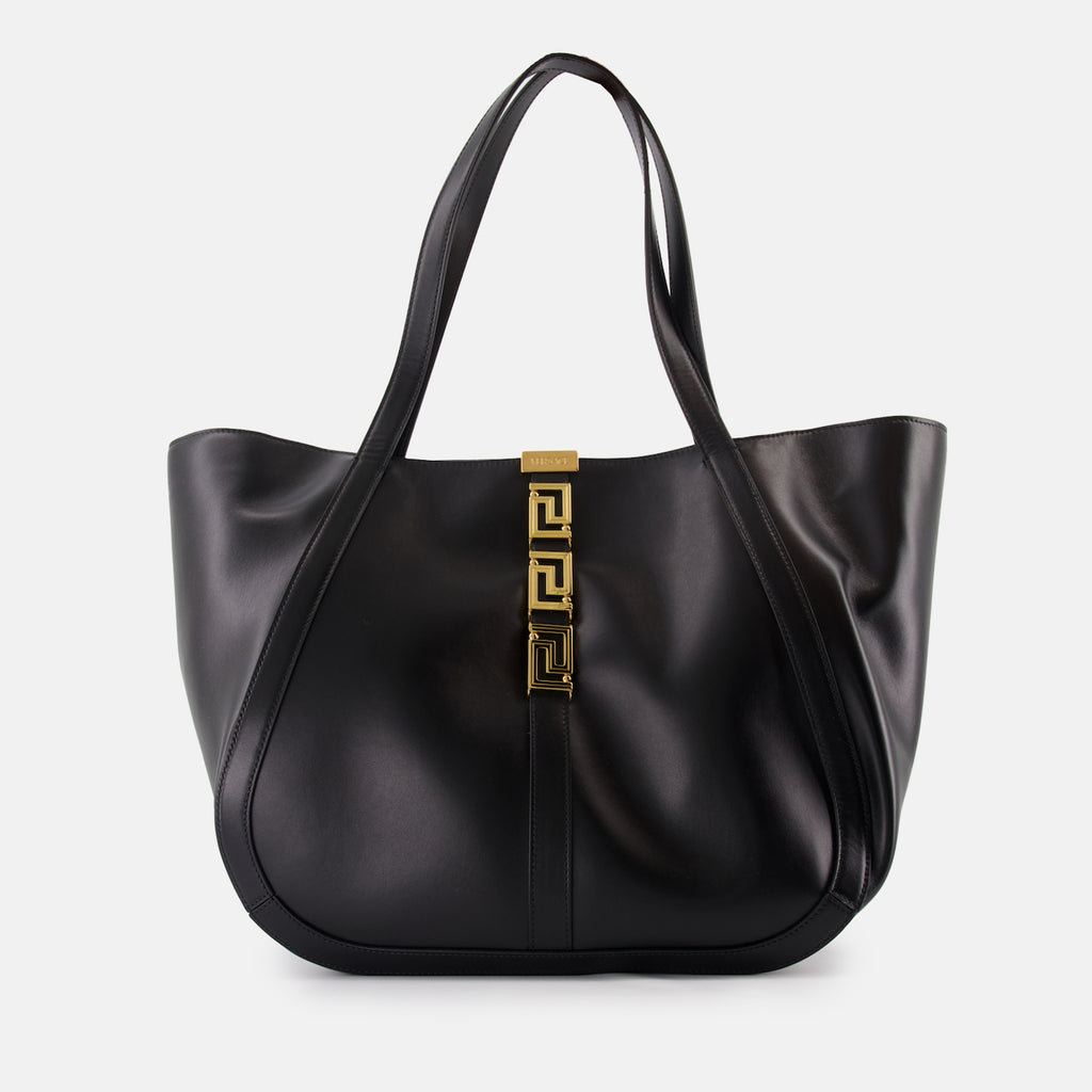 Tote bags Greca Goddess bag Versace Black Women