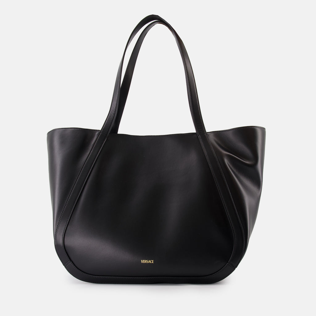 Tote bags Greca Goddess bag Versace Black Women