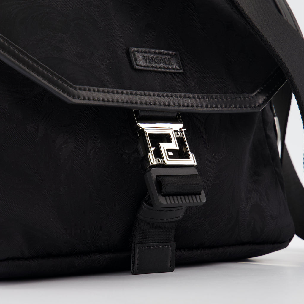 Sacs bandoulière Sacoche en jacquard Neo Versace Noir Homme