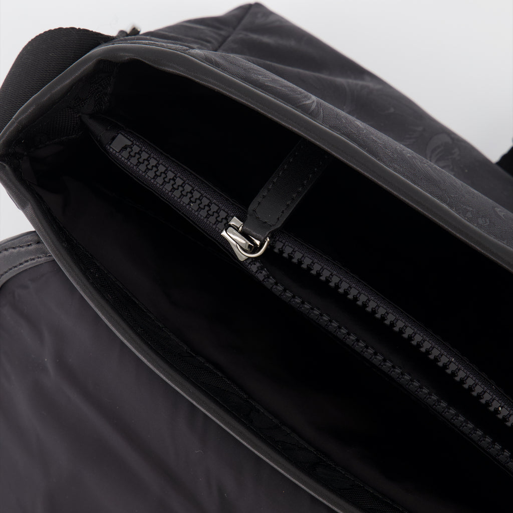 Sacs bandoulière Sacoche en jacquard Neo Versace Noir Homme