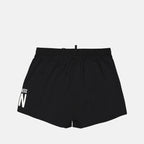 Moda de playa Short de bain Icon Dsquared2 Negro Homme